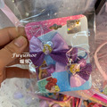 Fuyumoe暖芽⏩日本代購✈Disney 迪士尼/蝴蝶結髮圈/髮飾/飾品✈冰雪奇緣/長髮公主✈2入組