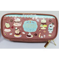 Fuyumoe暖芽⏩日本購物✈角落生物 巧克力 雙層鉛筆袋/拉鍊袋/收納袋/化妝包