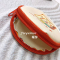 Fuyumoe暖芽⏩日本購物✈麵包小偷 雙面圖/圓形零錢包/拉鍊小包✈耳機收納_2