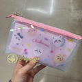 Fuyumoe暖芽⏩日本購物✈卡通人物 雙面圖/透明拉鍊收納包/鉛筆袋/3層收納✈化妝包 小桃鼠 古本屋 小八貓_1