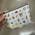Fuyumoe暖芽⏩日本購物✈麵包小偷 雙面圖 零錢包/面紙收納/化妝包✈拉鍊袋 小物收納 證件收納 面紙拉鍊包