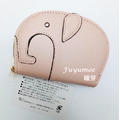 Fuyumoe暖芽⏩日本購物✈大象卡片夾 風琴拉鍊包/零錢包✈名片包 信用卡包 證件收納 11層收納 卡片錢包_5