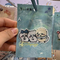 Fuyumoe暖芽⏩日本購物✈chikawa 熨燙貼/裝飾布貼✈小八貓 古本屋 海獺 熨斗貼 燙布貼 服飾布貼