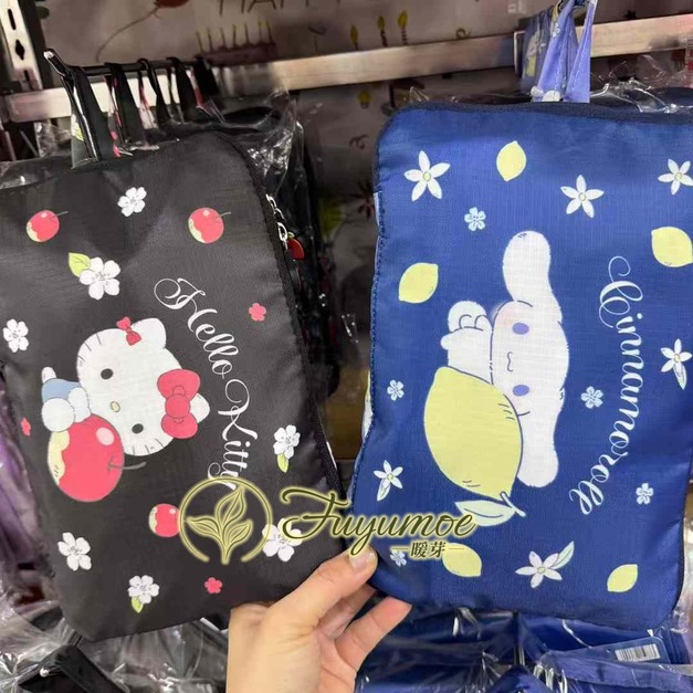 Fuyumoe暖芽⏩日本購物✈卡通人物 行李箱 可摺疊收納包/拉桿行李包✈手提行李袋 旅行收納袋 大耳狗 美樂蒂