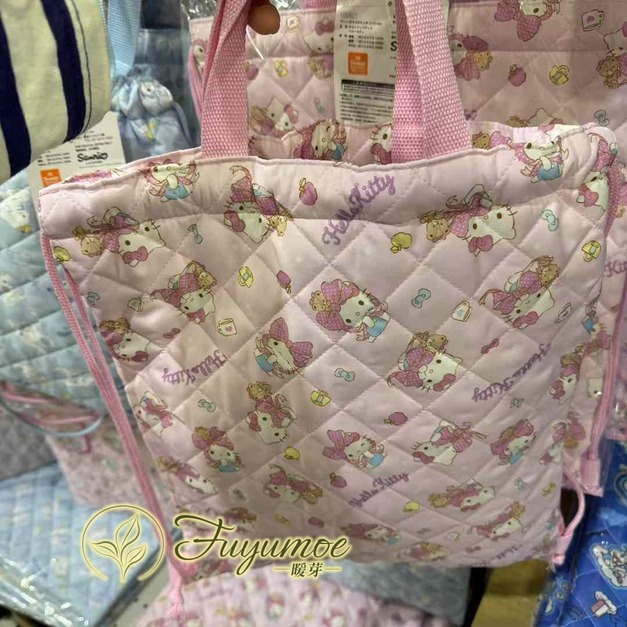 Fuyumoe暖芽⏩日本購物✈卡通人物 手提袋/購物包/收納包✈旅行手提包 通勤包包 大耳狗 美樂蒂