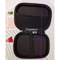 Fuyumoe暖芽⏩日本購物✈黑色硬殼 3C配件收納盒/拉鍊包✈防撞盒 旅行收納 配件收納包 硬殼收納包_5