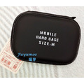 Fuyumoe暖芽⏩日本購物✈黑色硬殼 3C配件收納盒/拉鍊包✈防撞盒 旅行收納 配件收納包 硬殼收納包_6