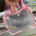 Fuyumoe暖芽⏩日本購物✈卡通人物 透明手提袋/收納包✈瑪麗貓 愛麗絲 泳衣包 盥洗袋 手提包 沙灘包