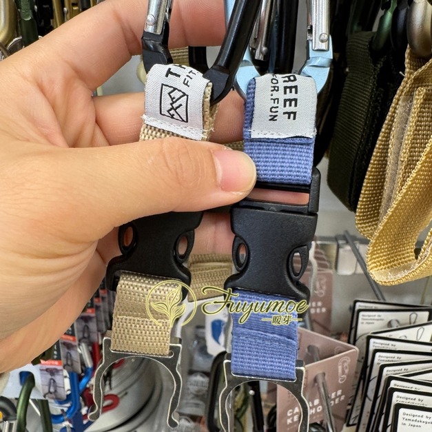 Fuyumoe暖芽⏩日本購物✈寶特瓶 攜帶式扣環/戶外用品✈水壺扣環 露營配件 水瓶環 寶特瓶扣環