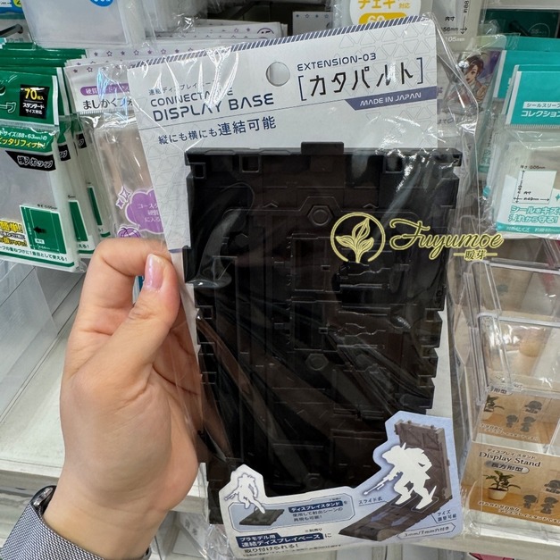 Fuyumoe暖芽⏩日本購物✈日本製 可連接 公仔模型架/展示架✈收納架 收藏展示 桌面擺飾 公仔展示架