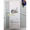 Fuyumoe暖芽⏩日本購物✈冰箱磁吸置物架 調味罐收納✈磁吸式側掛架 廚房收納 磁吸置物籃 調味料架