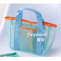 Fuyumoe暖芽⏩日本購物✈旅行盥洗用品 外出 手提袋/收納包✈沙灘包 手提包 洗漱包 購物袋 網眼包