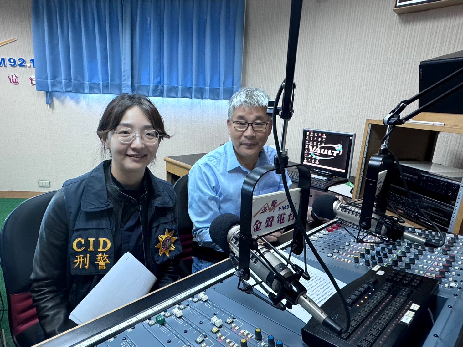  高市警察局鼓山分局偵查隊-黃昭慈警官反詐騙宣導