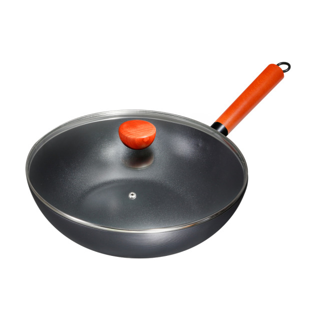 清水銘柄新鐵鍋30CM