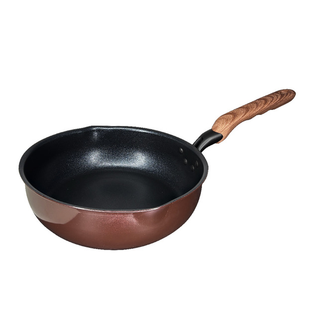 [新品上架]清水美味滿溢不沾深炒鍋26CM