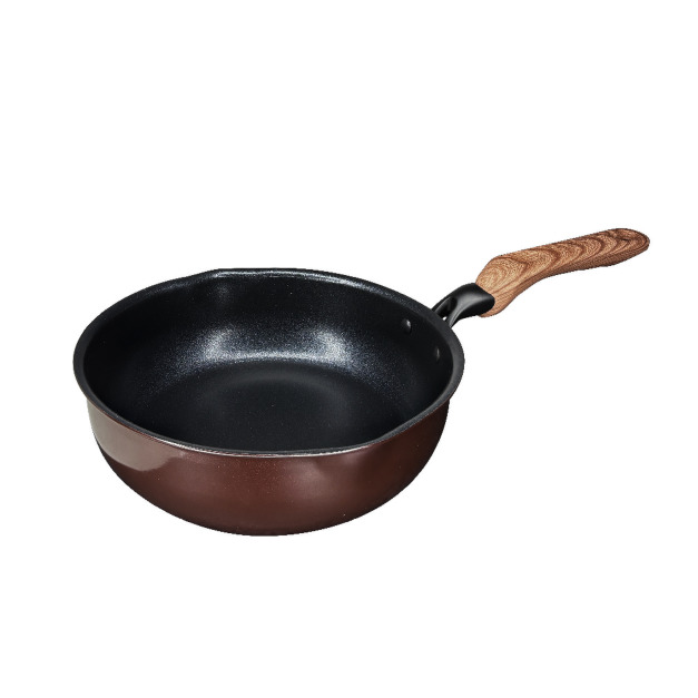 [新品上市]清水美味滿溢不沾深炒鍋22CM