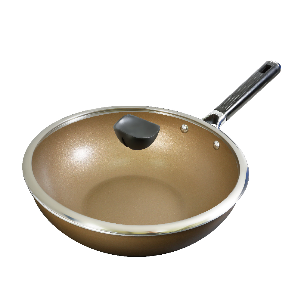 清水鈦無界極緻炒鍋33CM