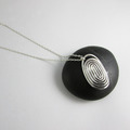 finger print necklace_指紋項鍊_1