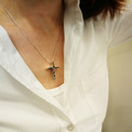 cross b necklace_十字架b項鍊_2