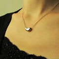 bean heart necklace_豆子心項鍊