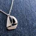 sailboat necklace_帆船項鍊