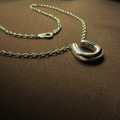 horseshoe m necklace_馬蹄鐵m項鍊_3