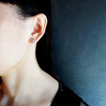 comma earrings_逗號耳環