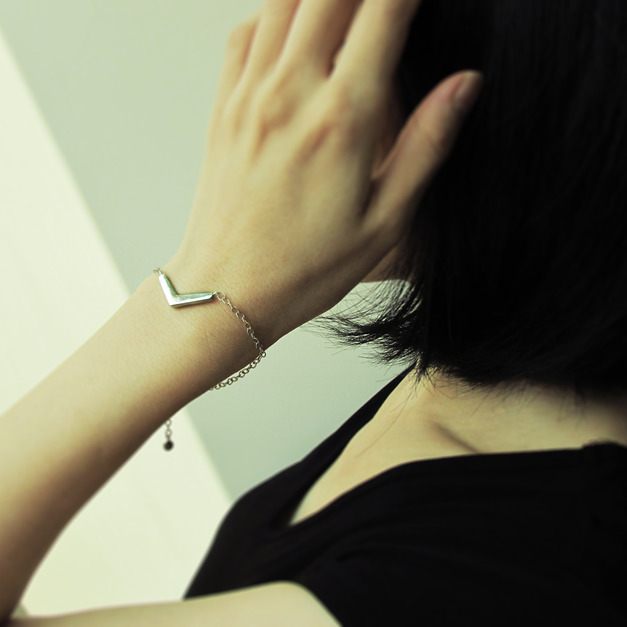 bear v bracelet_黑熊v手鍊
