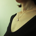square heart necklace_方心項鍊_1