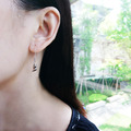 lotus leaf earring_荷葉耳環_1