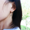 lotus leaf earring_荷葉耳環_3