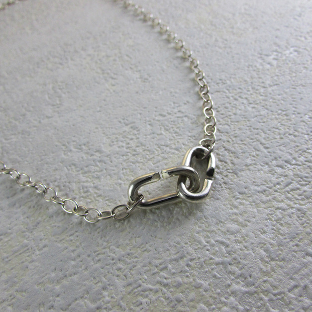 buckle necklace_雙扣項鍊