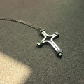 cross d necklace_十字架d項鍊