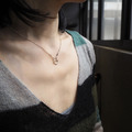 twin hearts necklace_雙心石滬項鍊_3
