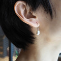 Baroque pearl earring_巴洛克珍珠耳環_1