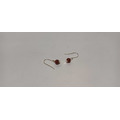 碧璽耳環_Tourmaline earring 電氣石 粉色_1