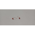 碧璽耳環_Tourmaline earring 電氣石 粉色