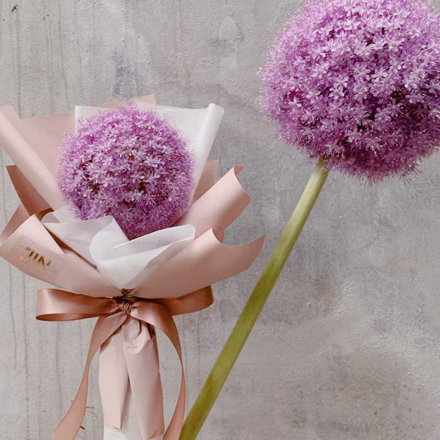 球蔥單支鮮花花束 B0345010