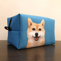 經典汪喵化妝包/收納包 - 柴犬 赤柴_1