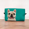 經典汪喵化妝包/收納包 - 法國鬥牛犬 法鬥
