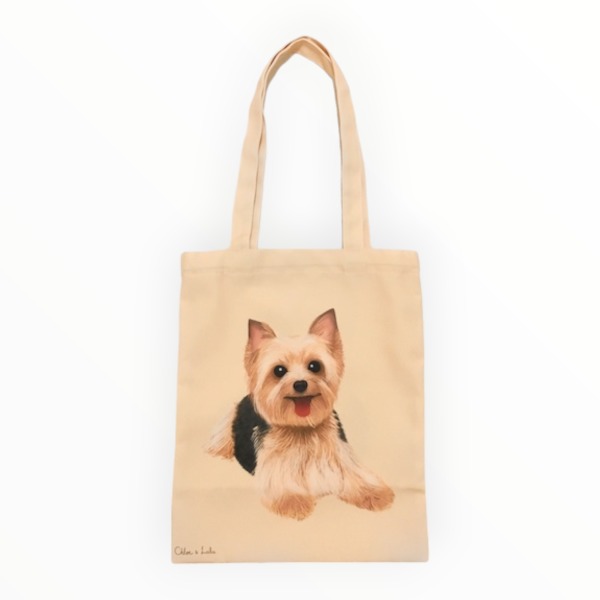 汪喵帆布提袋 - 約克夏