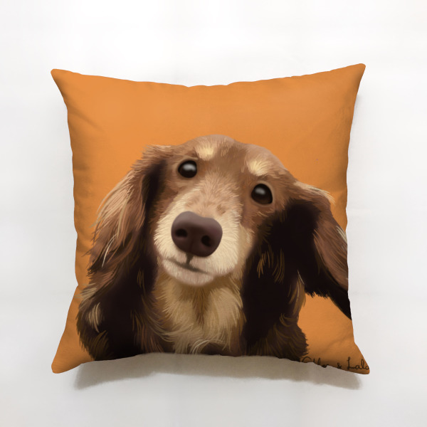 汪喵大抱枕 - 巧克力奶油臘腸 | 威威