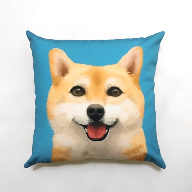 汪喵大抱枕 - 柴犬 赤柴