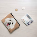 經典汪喵零錢包 - 白貴賓 白色貴賓狗_3