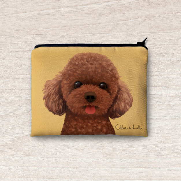 經典汪喵零錢包 - 紅貴賓 紅貴賓狗