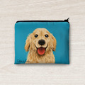 經典汪喵零錢包 - 黃金獵犬