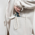復古珍珠背帶/手腕繩｜ekax_6