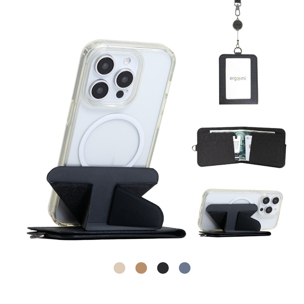 Transformer II | 極簡皮夾感應證件卡片套 | ergomi