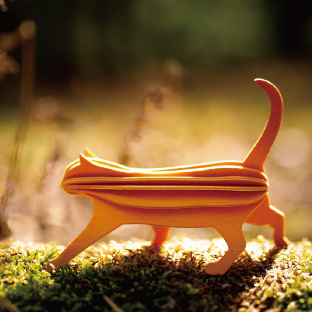 貓狗系列 - 芬蘭 3D 樺木立體拼圖｜lovi