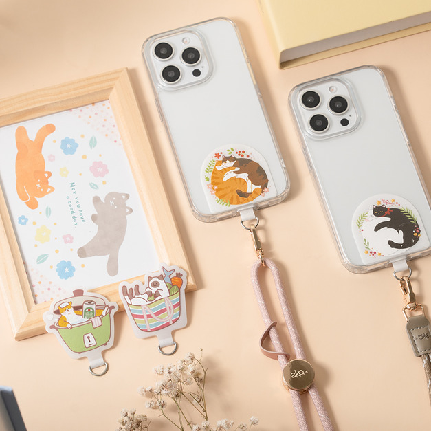 玩味設計手機掛繩夾片｜ekax